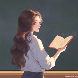 Bộ hình ảnh anime cô giáo sắc nét