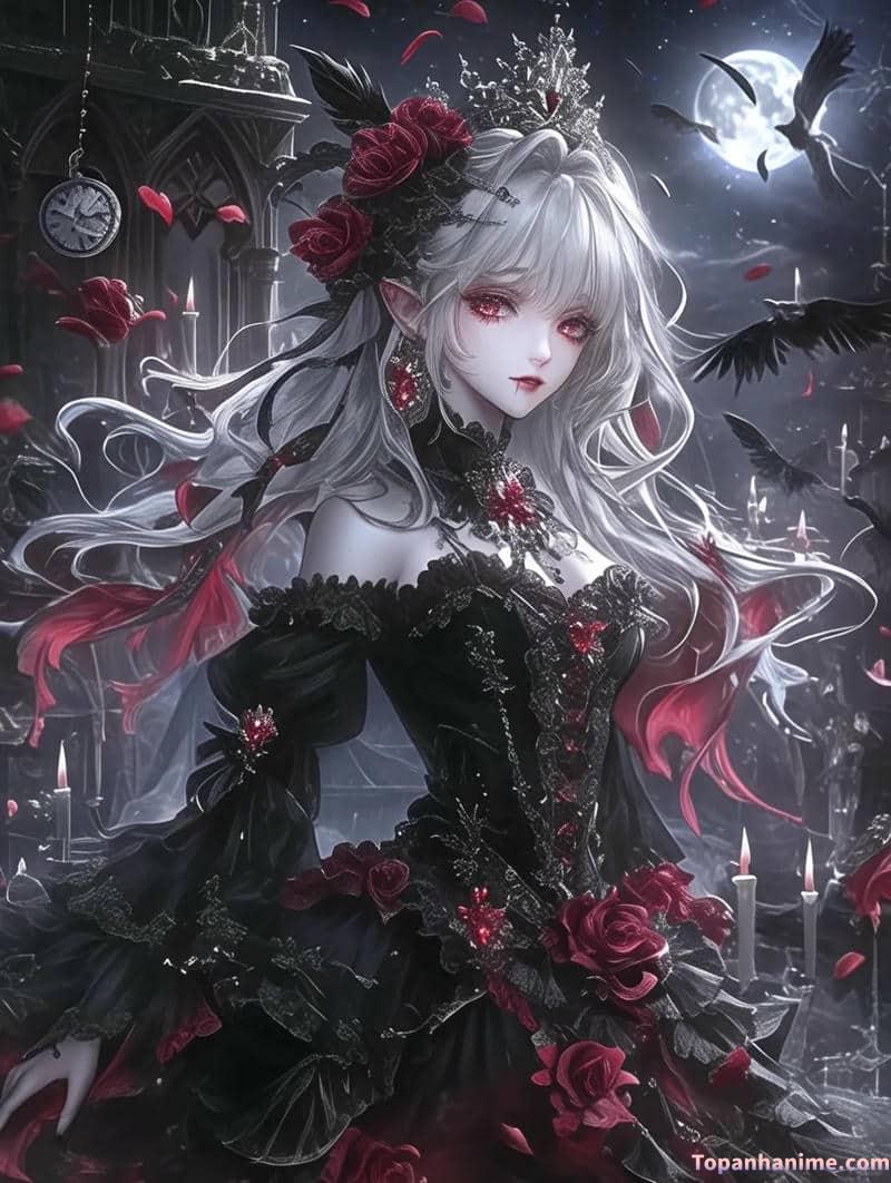 Bộ hình ảnh anime công chúa lạnh lùng sắc nét