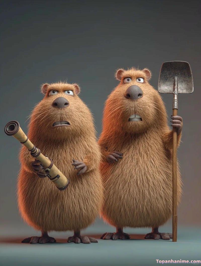 Bộ hình ảnh đôi bạn thân anime sắc nét