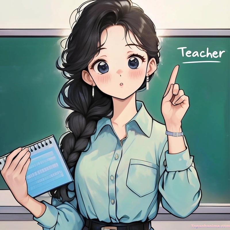 Khám phá ảnh anime cô giáo đẹp