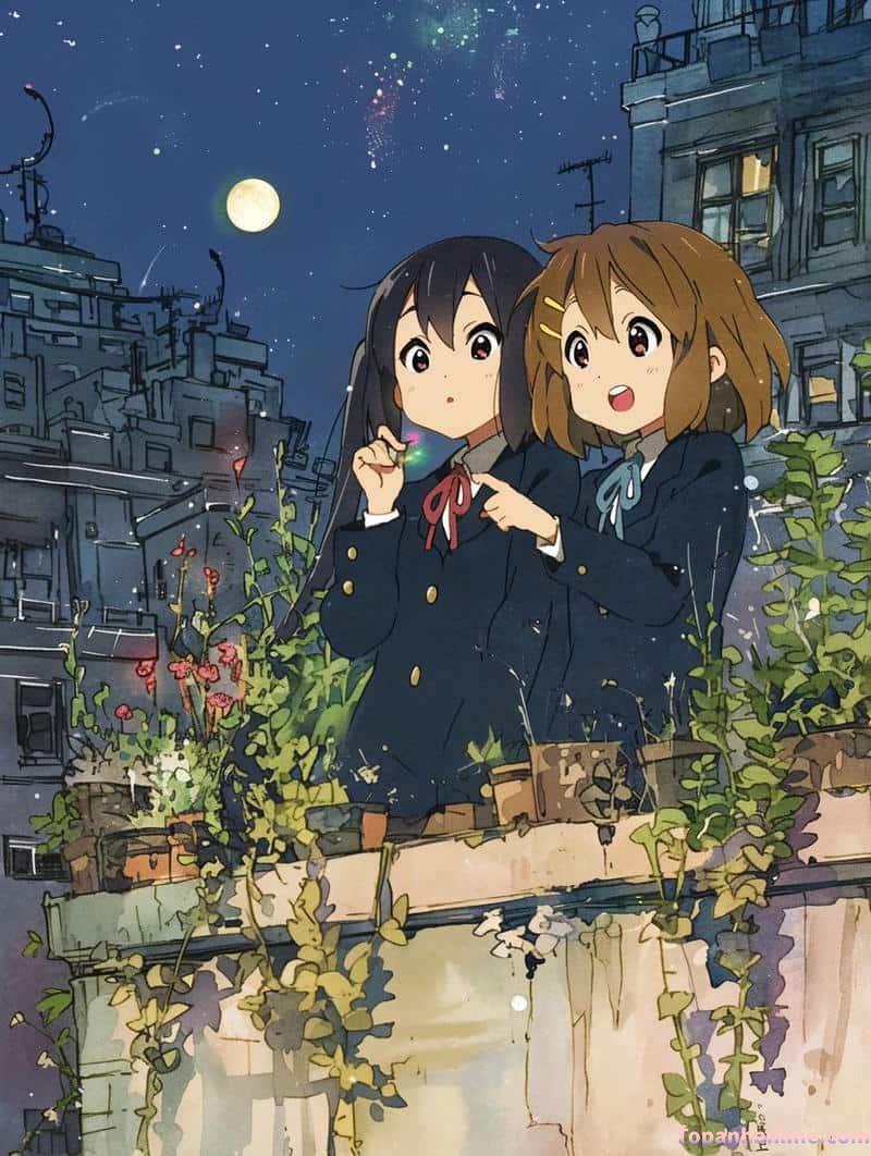 Khám phá ảnh đôi bạn thân anime cuốn hút