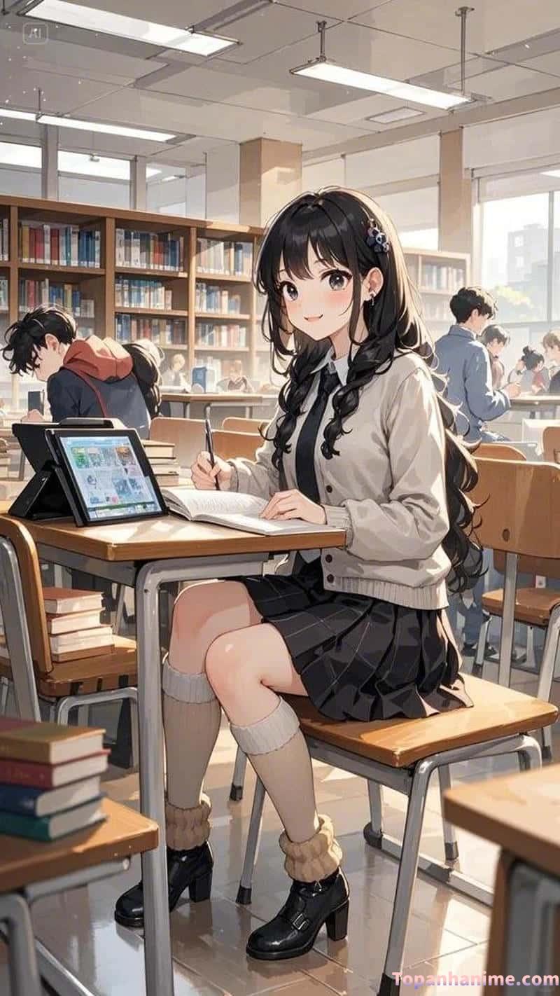 Kho ảnh anime học sinh miễn phí