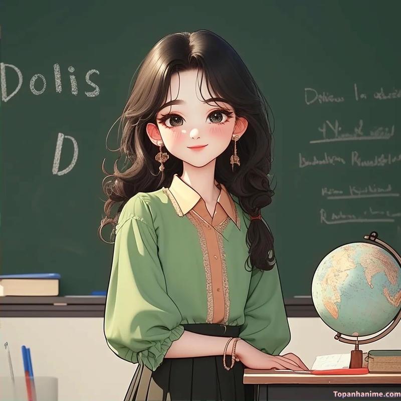 Loạt ảnh anime cô giáo cuốn hút