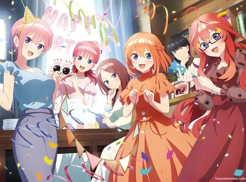 Loạt ảnh nhóm anime cuốn hút