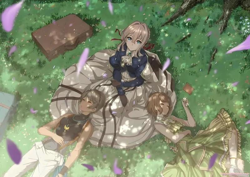 Loạt hình ảnh violet evergarden độc quyền