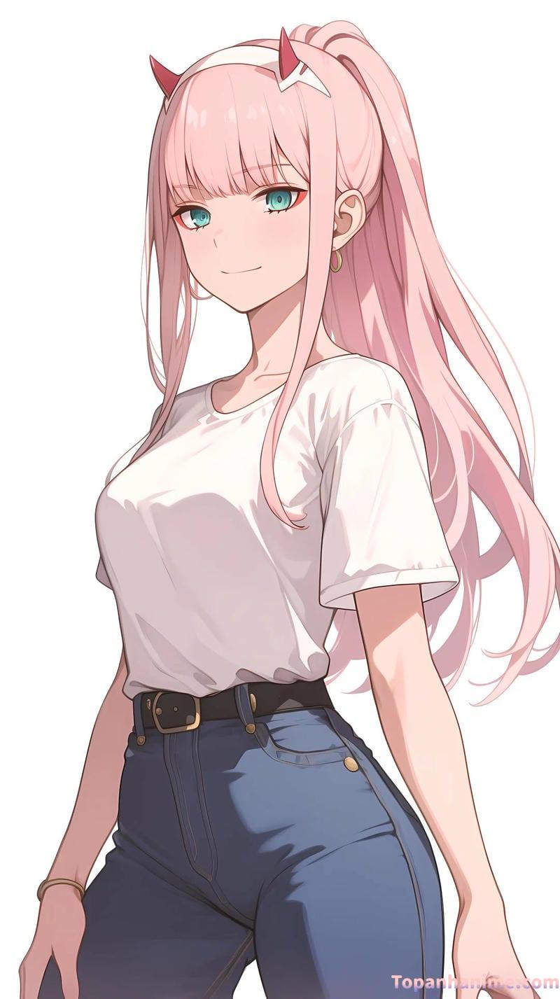 Ngắm bộ ảnh zero two chất lượng cao
