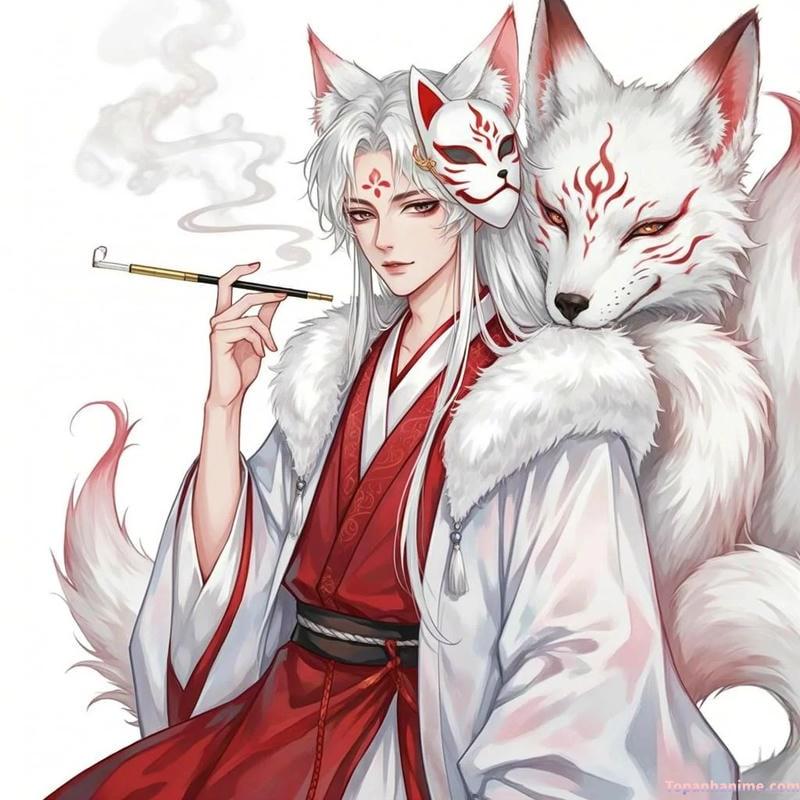 Tải về ảnh hồ ly anime miễn phí