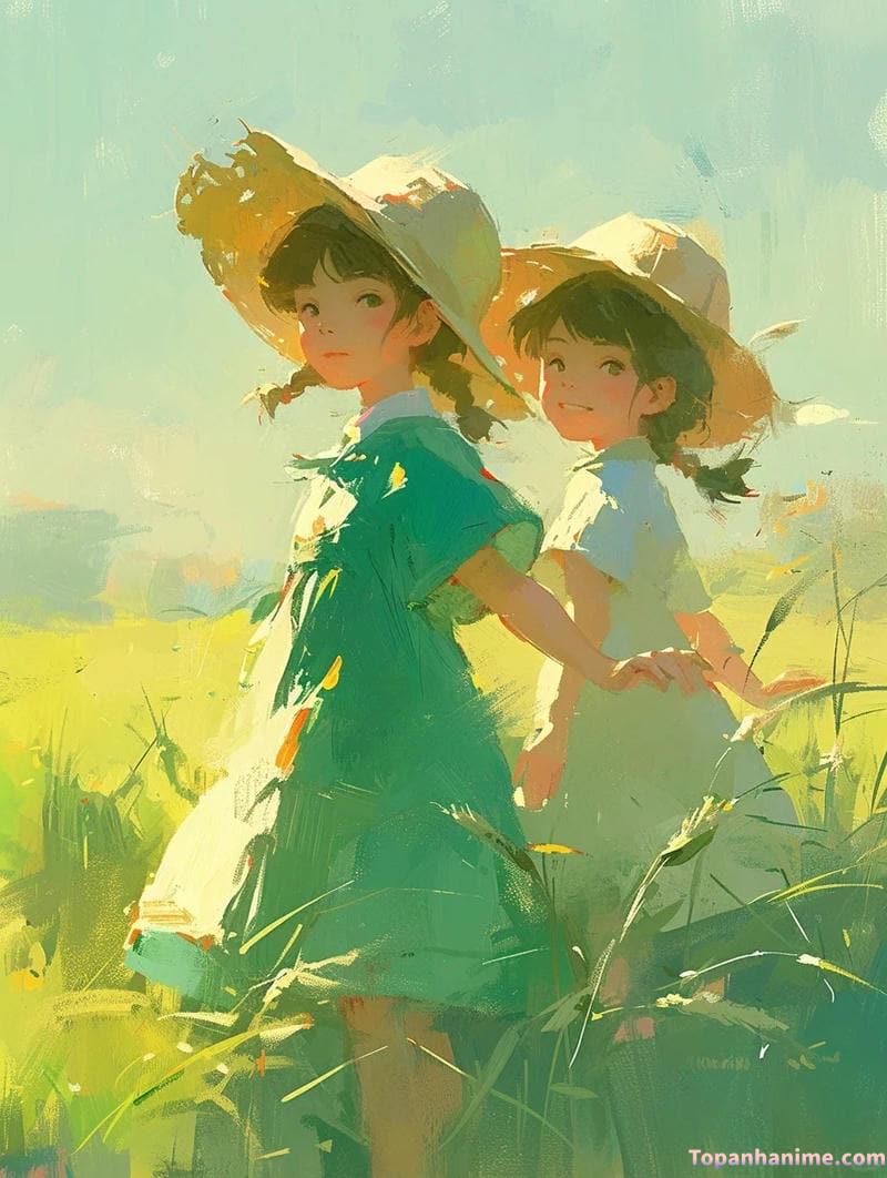 Tuyển tập bộ ảnh đôi bạn thân anime miễn phí