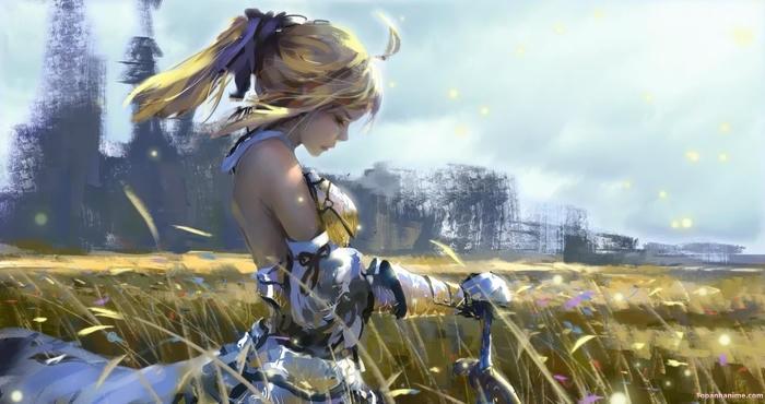 ảnh artoria pendragon ấn tượng hd