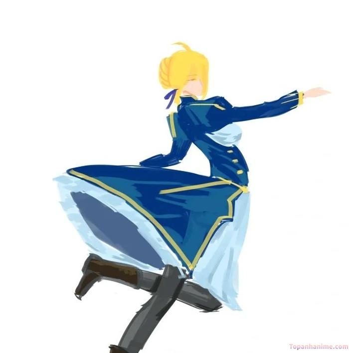 ảnh artoria pendragon sắc sảo hd