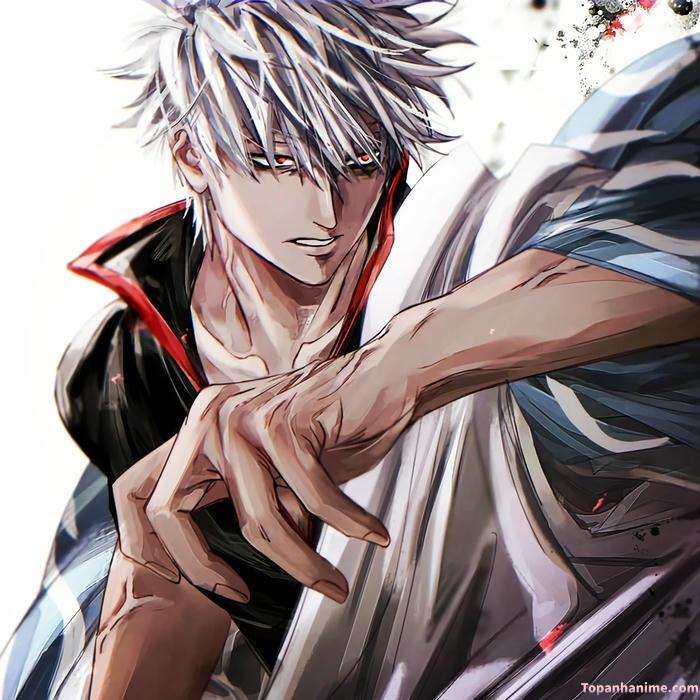ảnh gintoki sakata đẹp 4k
