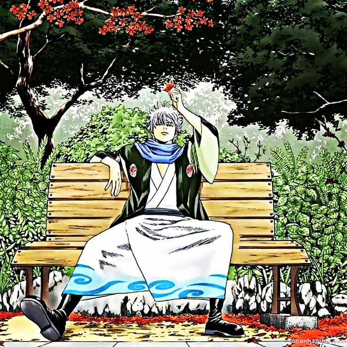 ảnh gintoki sakata nét
