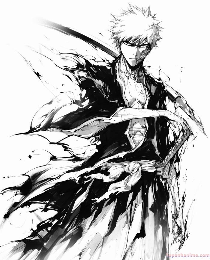 ảnh ichigo kurosaki sắc sảo nét