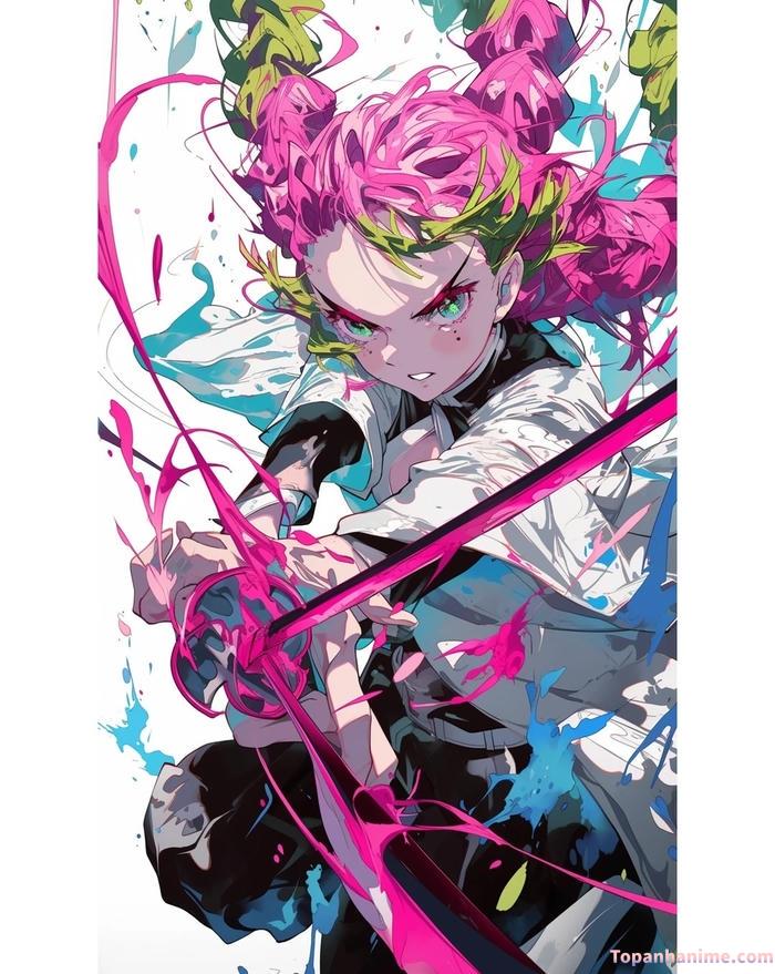 ảnh mitsuri kanroji cực nét hd