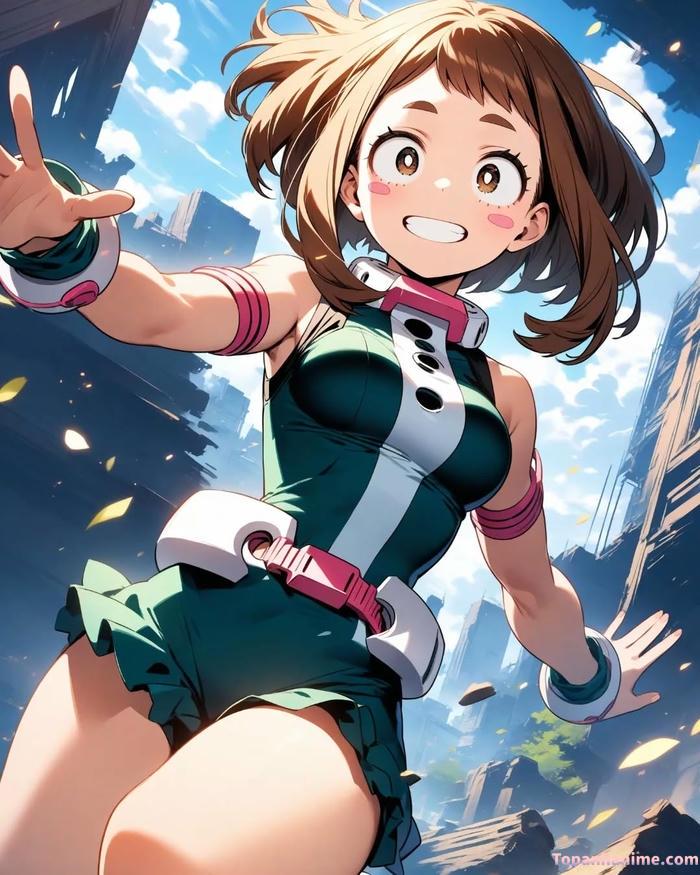ảnh ochaco uraraka cực nét full hd