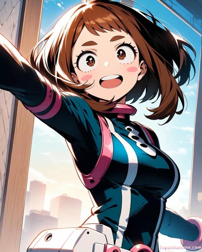 ảnh ochaco uraraka đẹp 4k