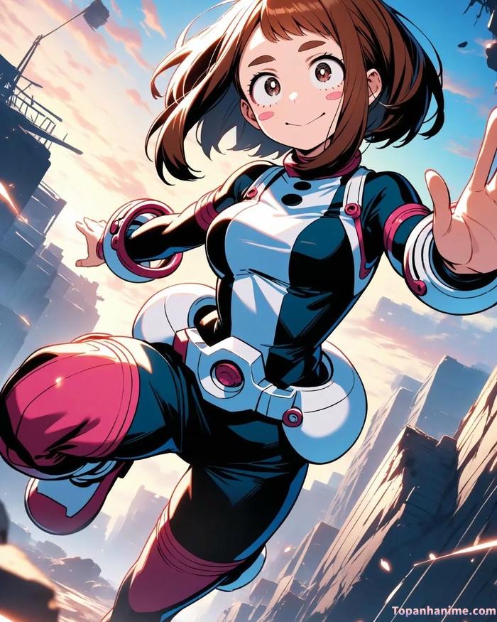 ảnh ochaco uraraka đẹp full hd