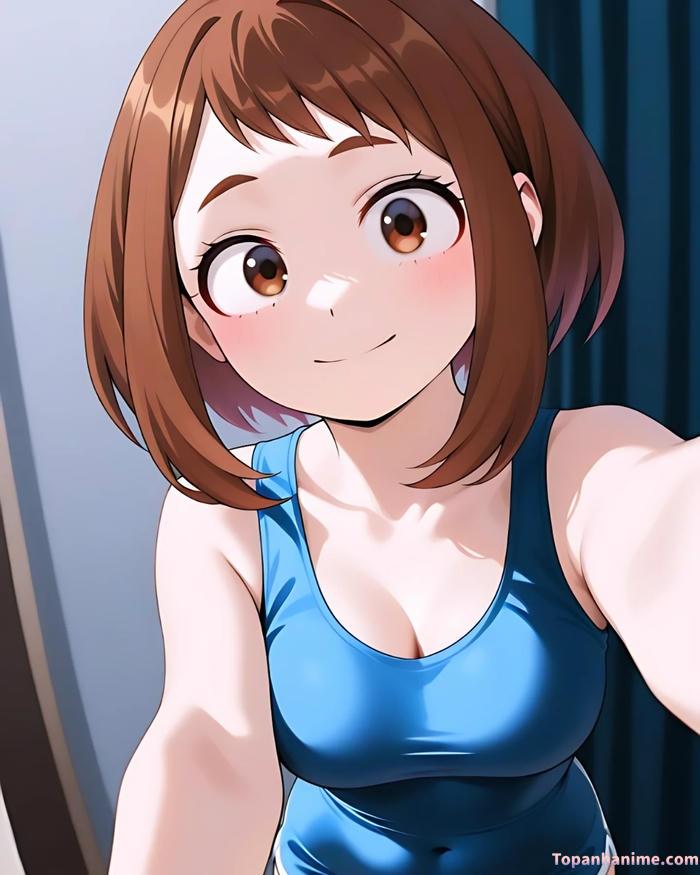 ảnh ochaco uraraka đẹp hd