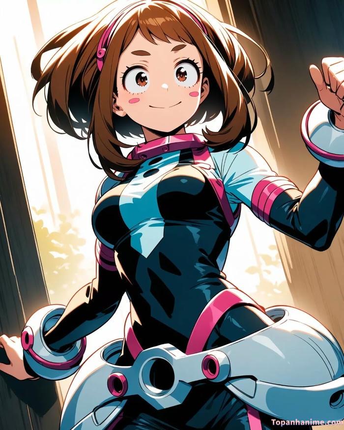 ảnh ochaco uraraka đẹp nét