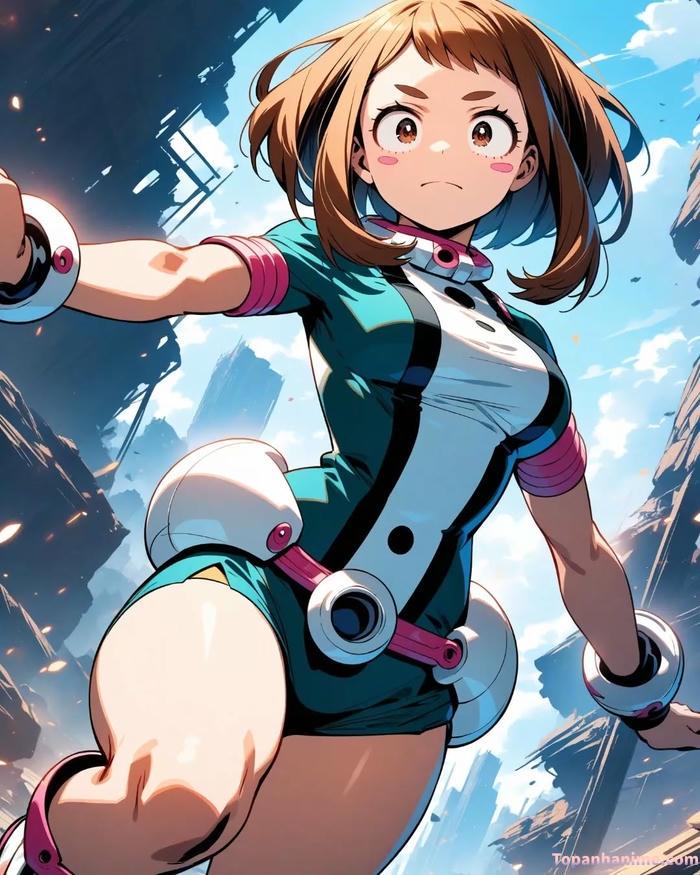 ảnh ochaco uraraka đẹp nhất 4k