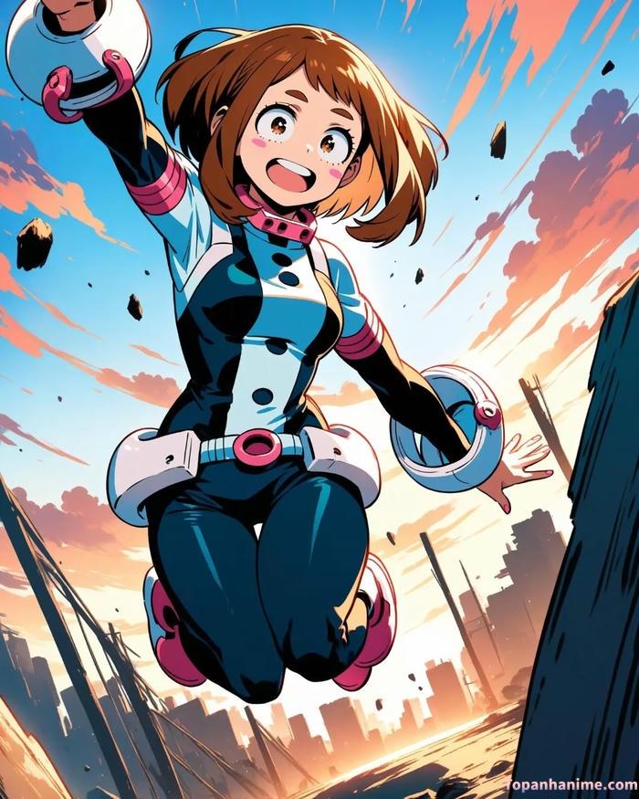 ảnh ochaco uraraka đẹp nhất hd