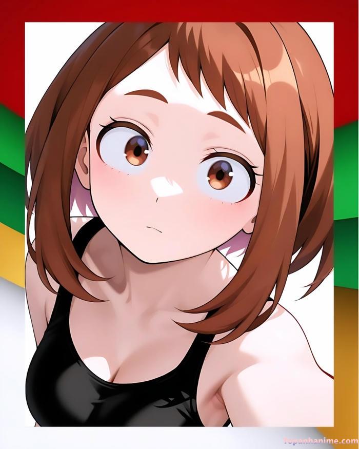 ảnh ochaco uraraka nét