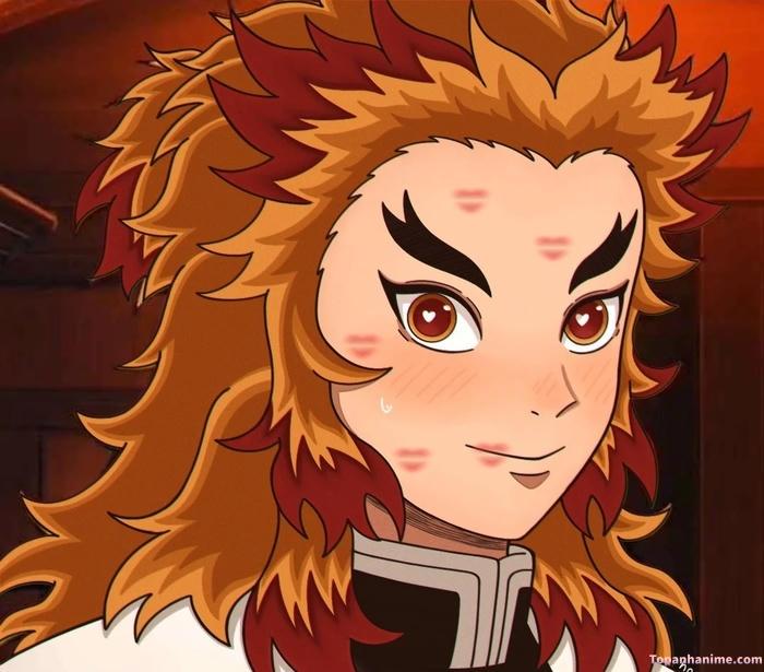 ảnh rengoku kyojuro anime đẹp hd