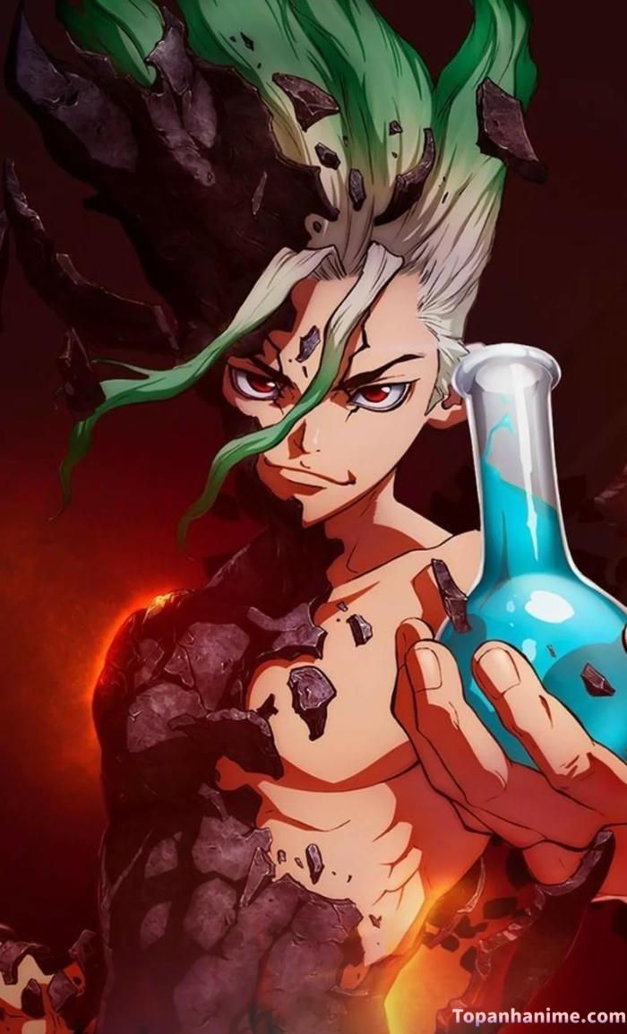 ảnh senku ishigami anime đẹp hd