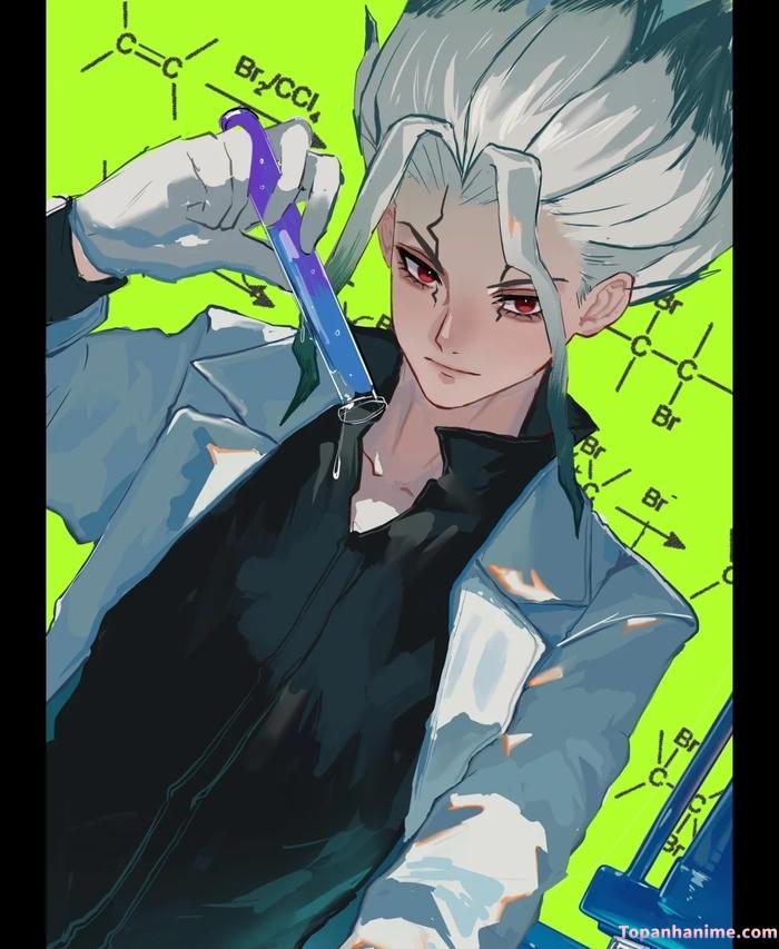 ảnh senku ishigami đẹp nét