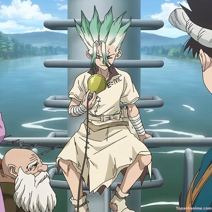 ảnh senku ishigami hd