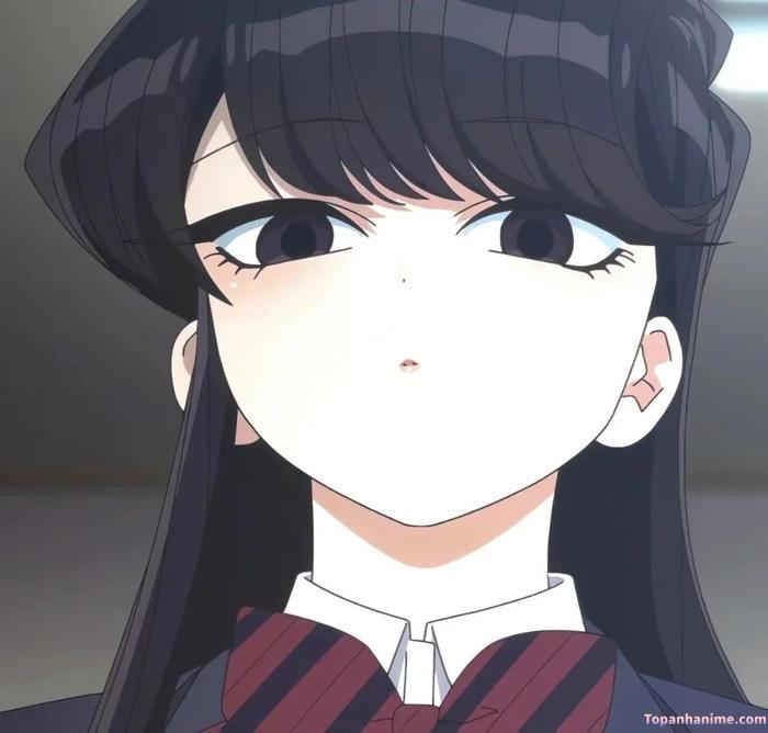 ảnh shoko komi nghệ thuật nét