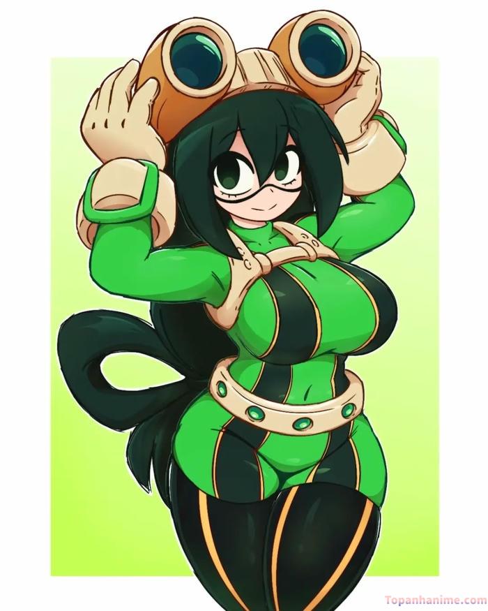ảnh tsuyu asui nét