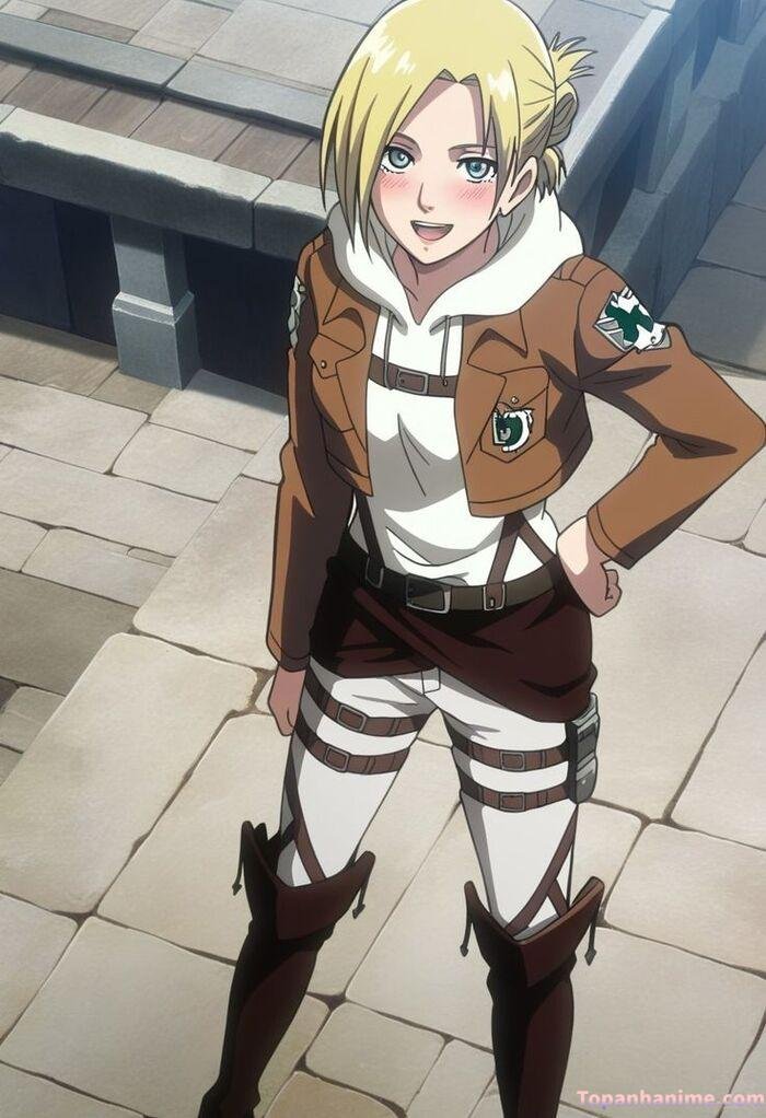 ảnh Annie Leonhart đẹp ánh mắt sắc