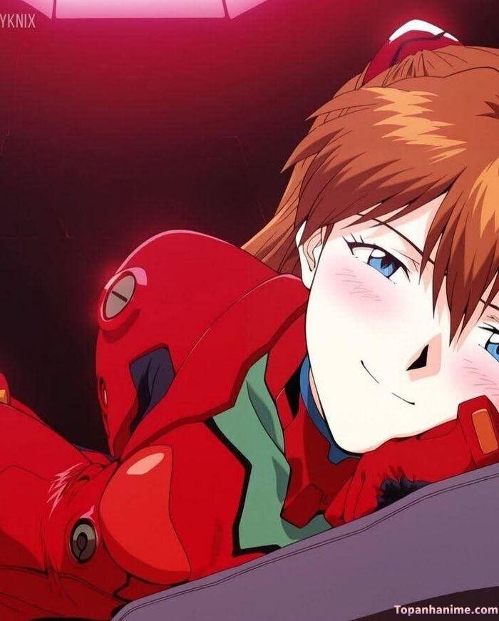 ảnh Asuka Langley Soryu đẹp đầy năng lượng