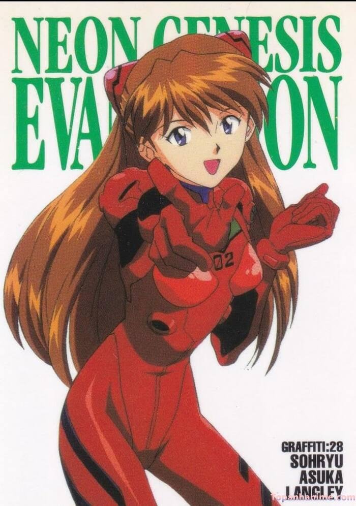 ảnh Asuka Langley Soryu đẹp năng động