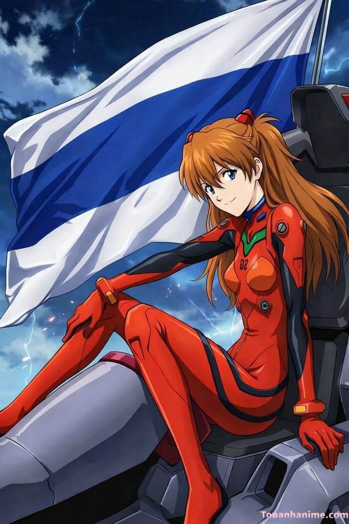ảnh Asuka Langley Soryu đẹp ngầu
