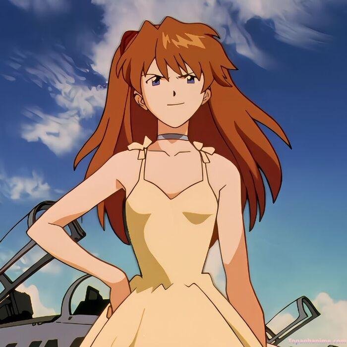 ảnh Asuka Langley Soryu đẹp phong cách mạnh