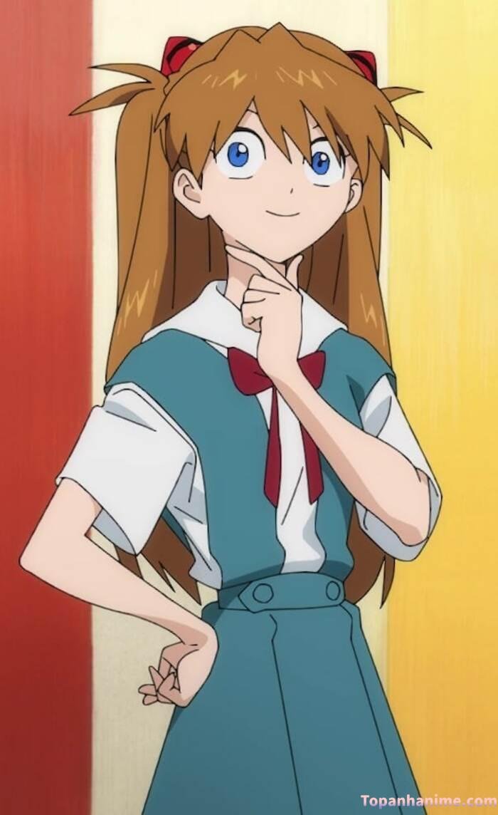 ảnh Asuka Langley Soryu đẹp sắc sảo