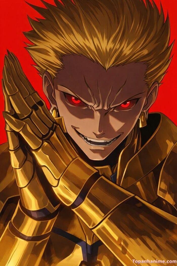 ảnh Gilgamesh đẹp ánh nhìn sắc bén