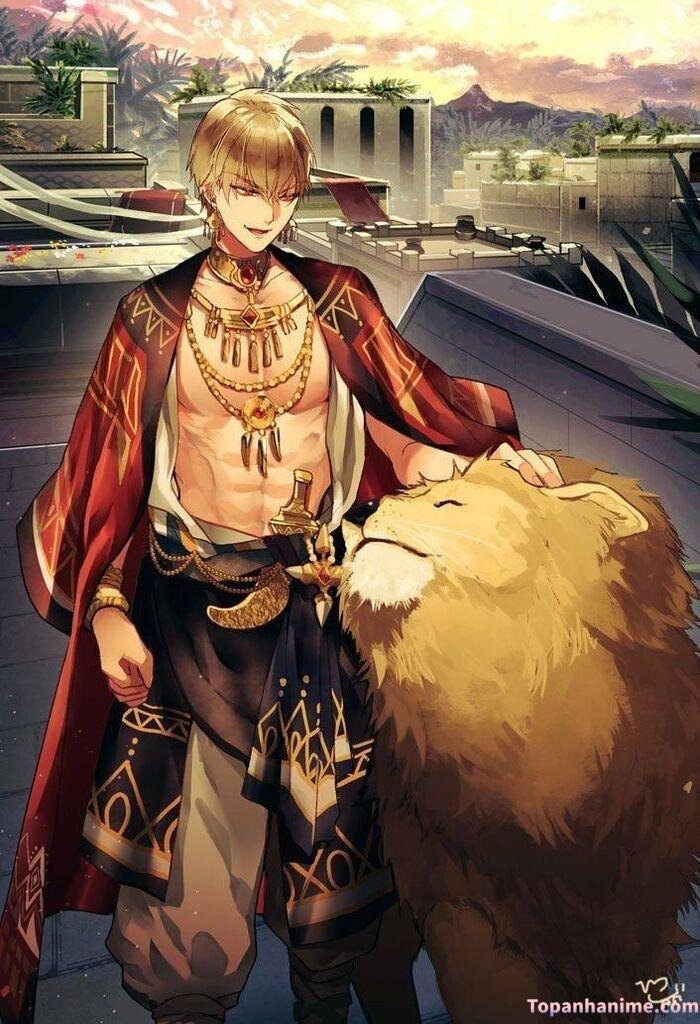 ảnh Gilgamesh đẹp phong cách hoàng gia