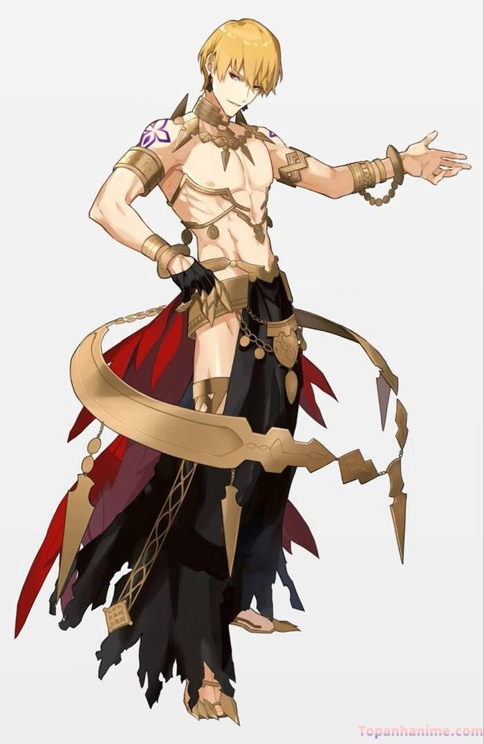 ảnh Gilgamesh đẹp tách biệt