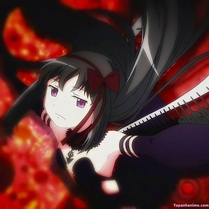 ảnh Hitagi Senjougahara đẹp cuốn mắt