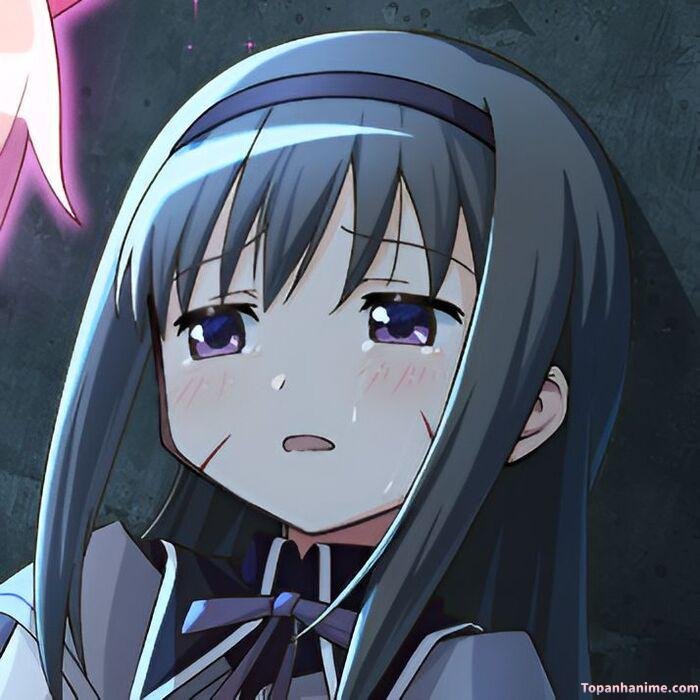 ảnh Hitagi Senjougahara đẹp điềm tĩnh
