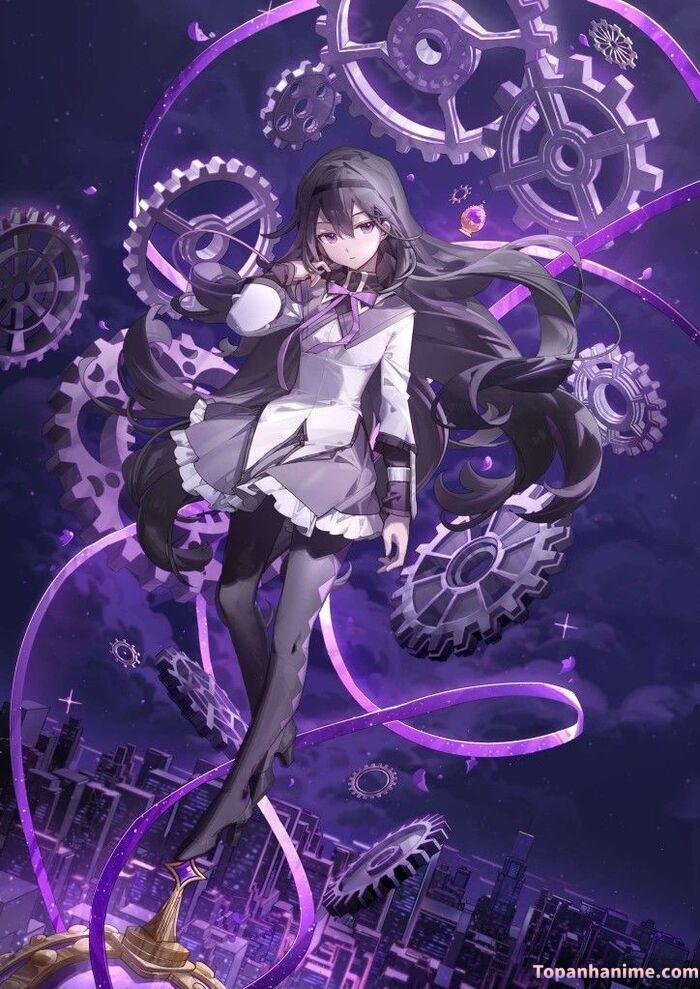 ảnh Hitagi Senjougahara đẹp lạnh lùng