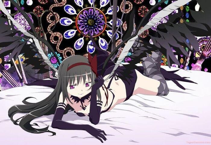 ảnh Hitagi Senjougahara đẹp trầm tĩnh