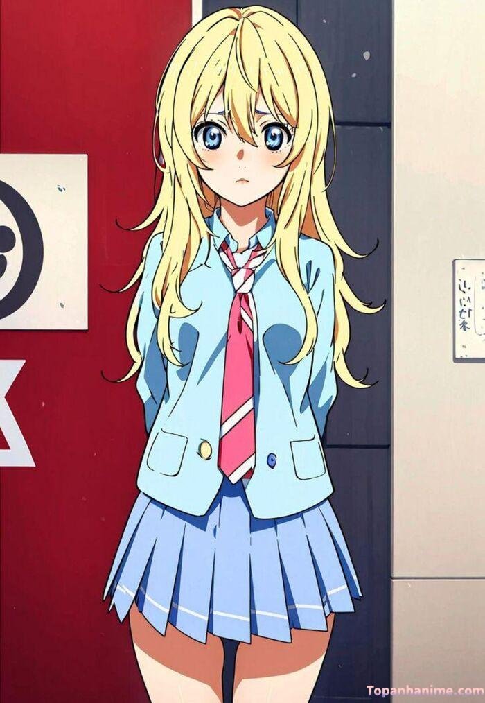 ảnh Kaori Miyazono đẹp ánh sáng mềm