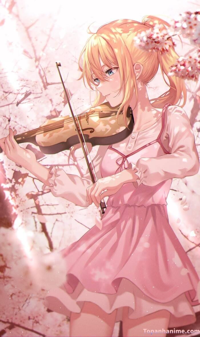ảnh Kaori Miyazono đẹp phong cách nghệ sĩ