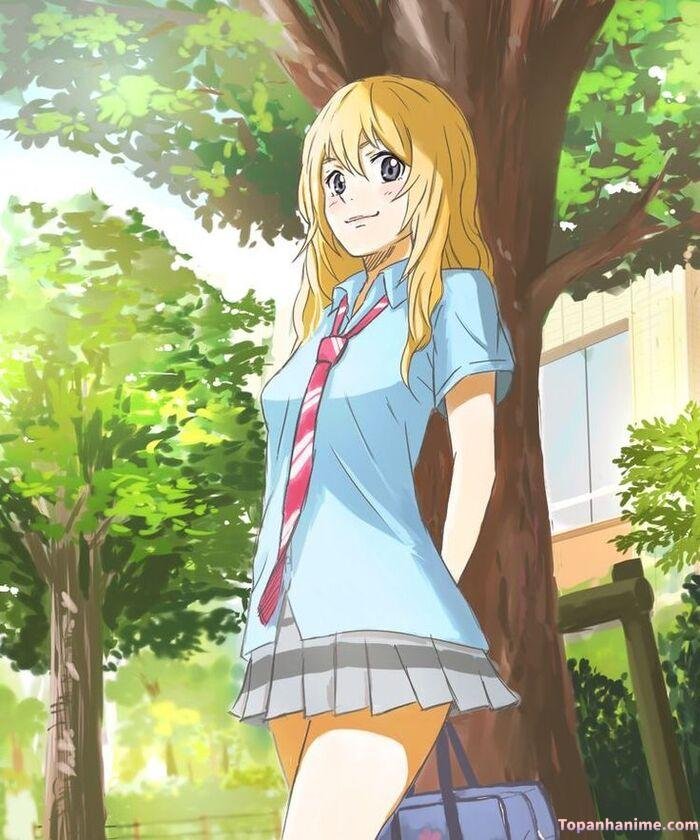 ảnh Kaori Miyazono đẹp tinh khôi