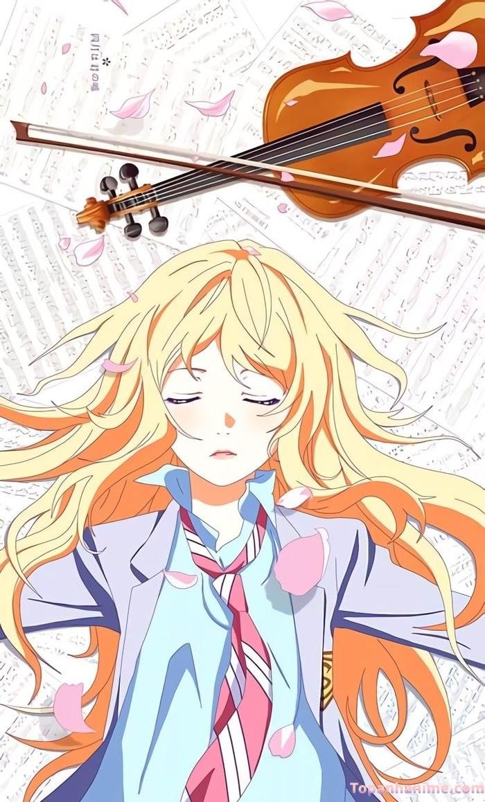 ảnh Kaori Miyazono đẹp trong trẻo