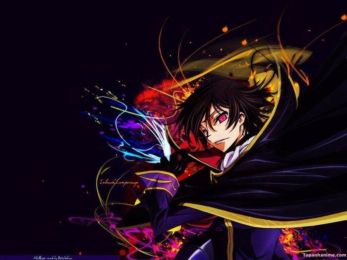 ảnh Lelouch Lamperouge đẹp phong cách hoàng gia